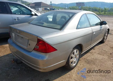 2003 Honda Civic Ex z USA, uszkodzony, nr VIN 1HGEM22993L056847